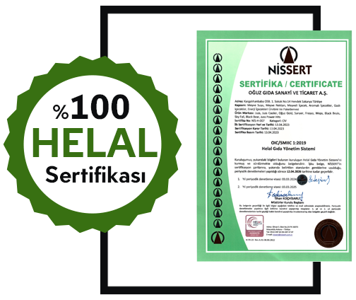 %100 Helal Sertifikası